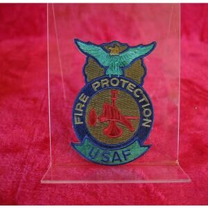 USAF Fire Protection Patch - US Air Force
